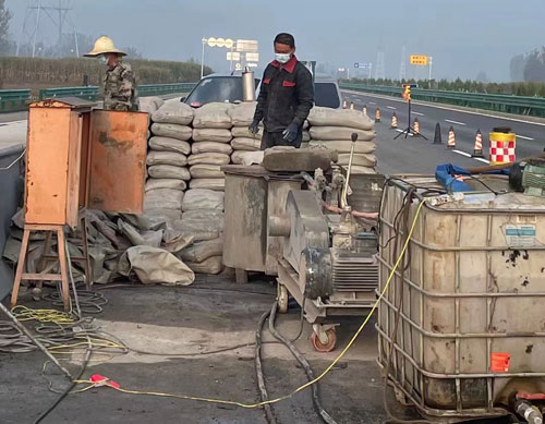 确山高速公路高压注浆